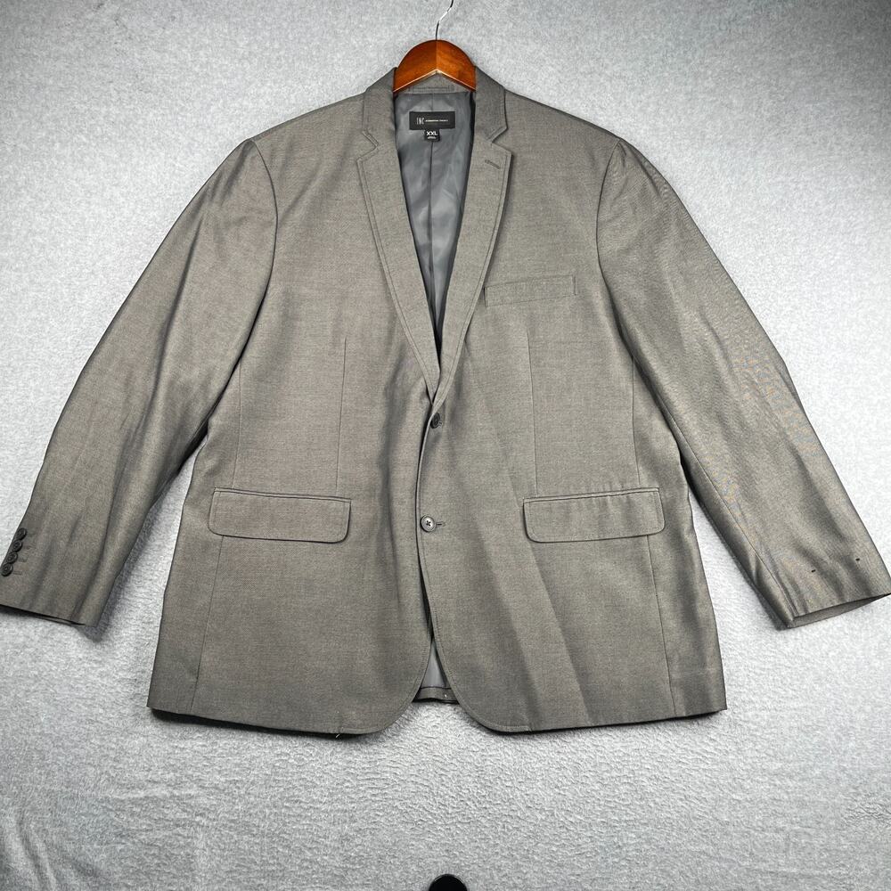 INC International Concepts Blazer Suit Jacket Mens 2XL Pockets Single Vent